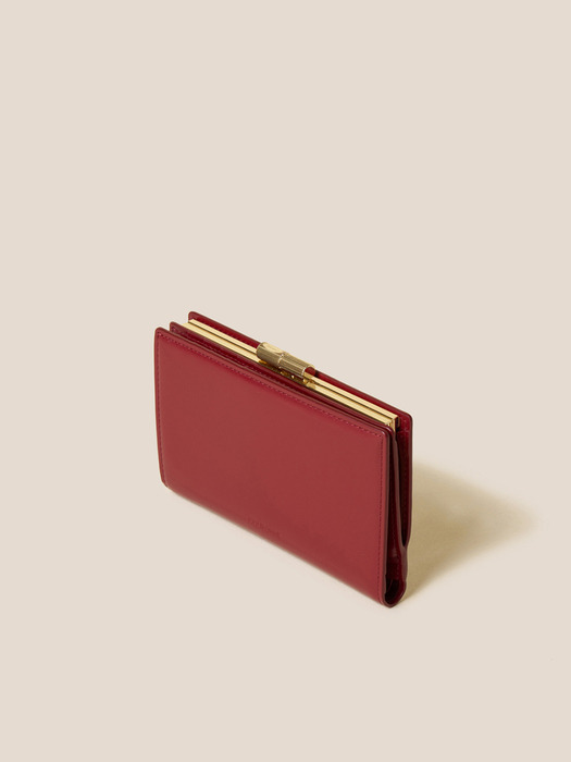 Mael Frame Half Wallet (Red)_RCWEX24642RED