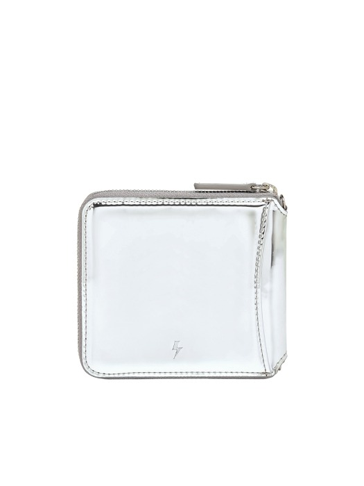 Easypass OZ Wallet Half Mirror Silver