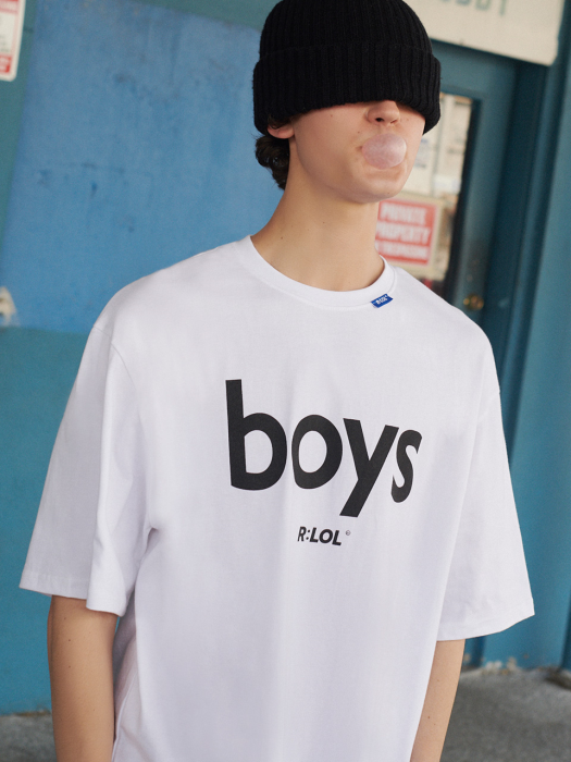 [RLOL] (TS-19301) RLOL BOYS T-SHIRT WHITE