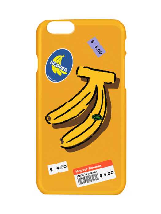 Banana sticker case