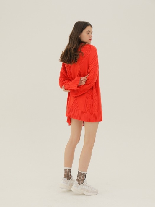 Cable Knit Dress