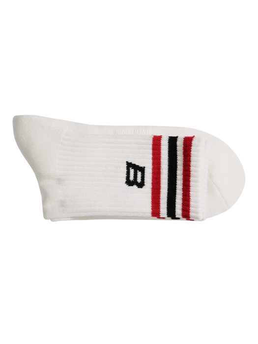 B LOGO SOCKS (RED)