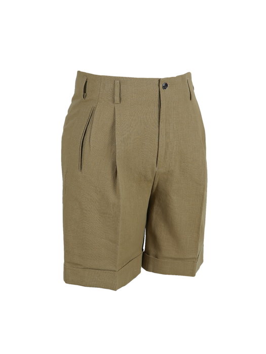 N5b Linen Shorts (Beige)