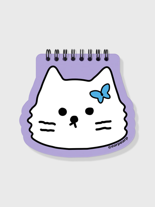 Awesome cat-purple(스프링노트)(S)