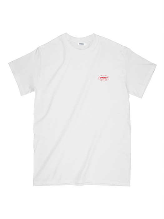 KRB T-shirt_White/Red