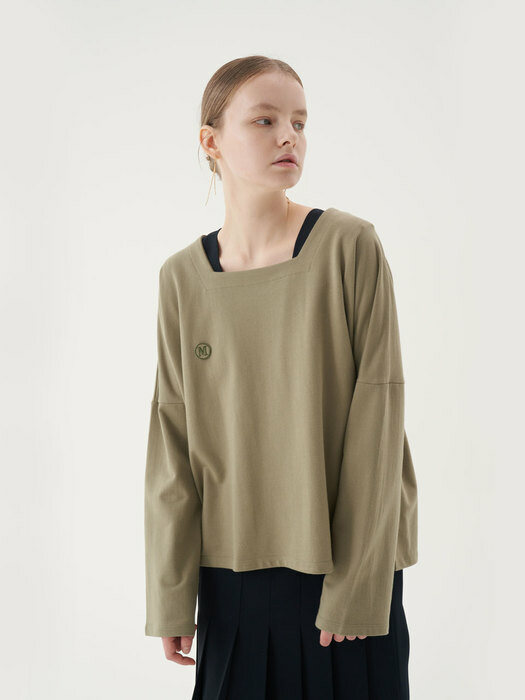 20 Fall_Cream Olive Sailer Sweatshirt  