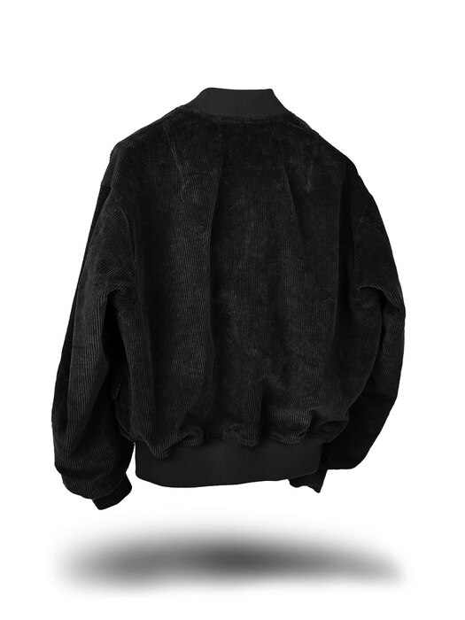 REVERSIBLE MA-1 JACKET - BLACK