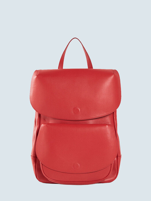 [CLASSIC]INFINITY TOTE BACKPACK & CROSS BAG SET - Lively Red