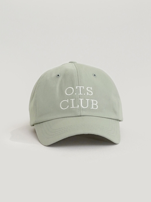 OTS club ball cap - fog green