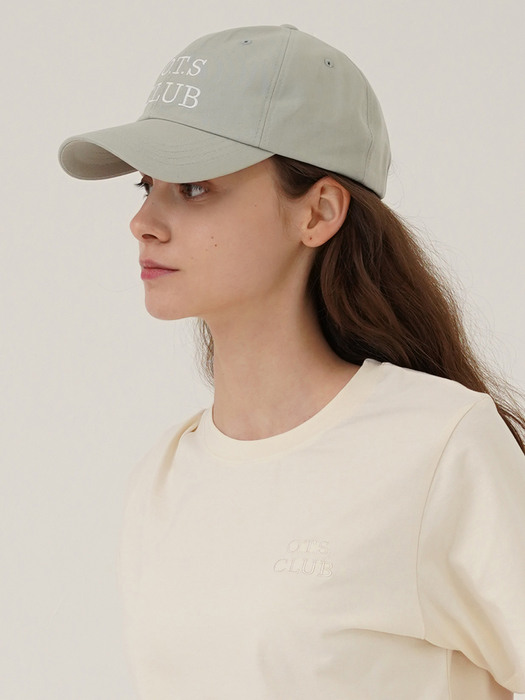 OTS club ball cap - fog green