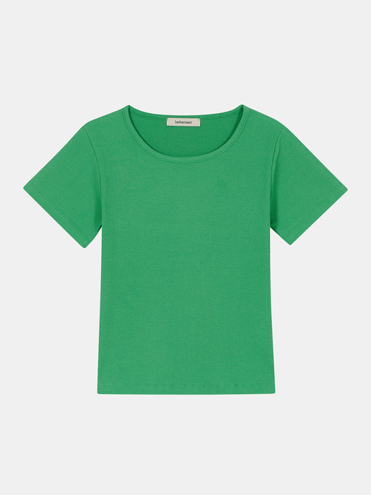 ribbed t- shirts (green)