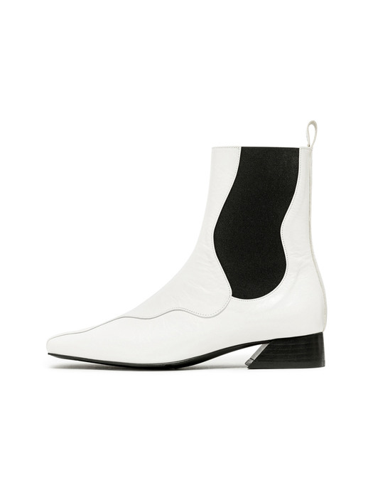 mare chelsea boots - lily white 