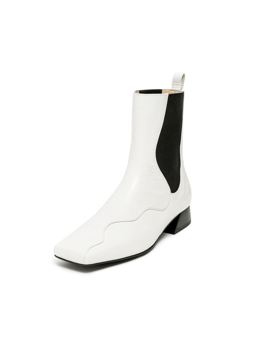 mare chelsea boots - lily white 