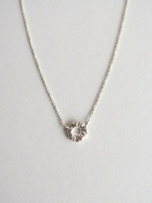 Cloud circle necklace [silver/gold]