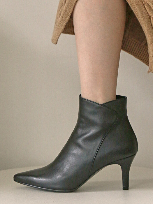 1579 Meier Ankle Boots Heel-3color