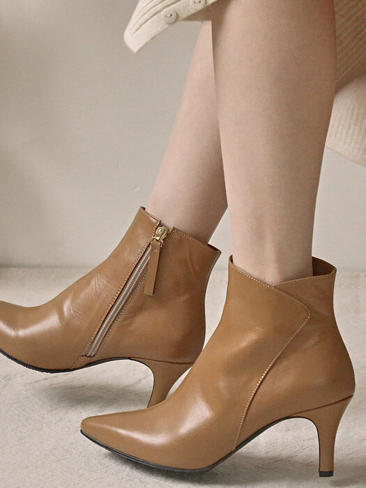 1579 Meier Ankle Boots Heel-3color