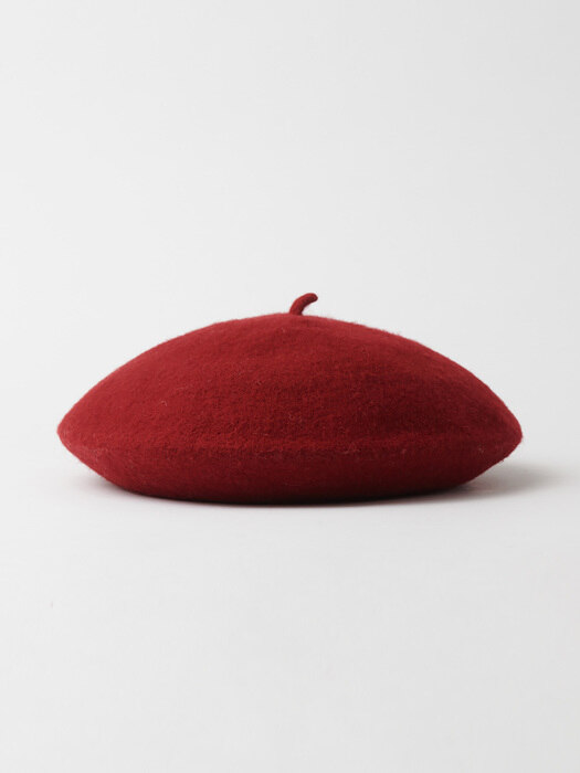 Emily Wool Beret(Red)