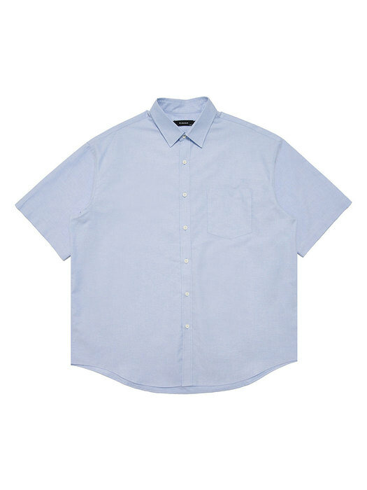 옥스포드 오버핏 반팔 셔츠 OXFORD OVER FIT 1/2 SHIRT