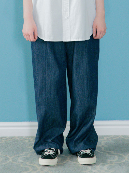 데님 와이드 팬츠 DENIM WIDE PANTS