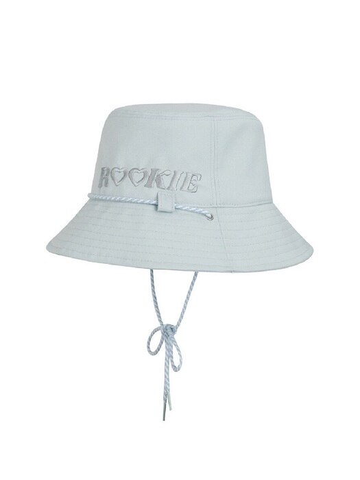 ROOKIE BRAIDED STRING BUCKET HAT_Mint Blue