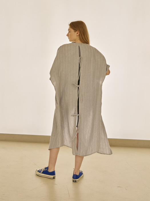 Slit robe (Gray)