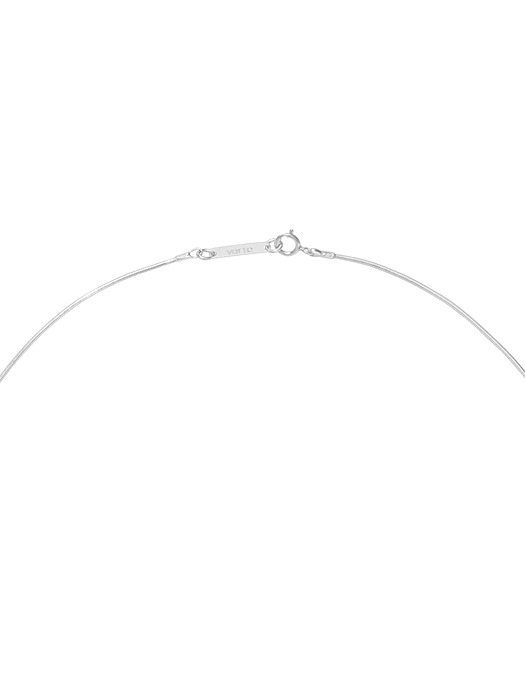 [925 silver]Un.silver.129 / bondir necklace (2 type)