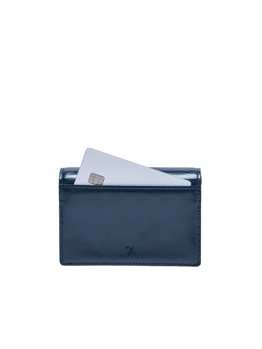 Easypass Amante Card Wallet With Leather Strap Midnight Navy