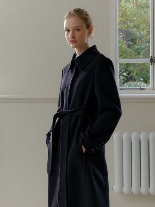 STAN HANDMADE COAT_NAVY