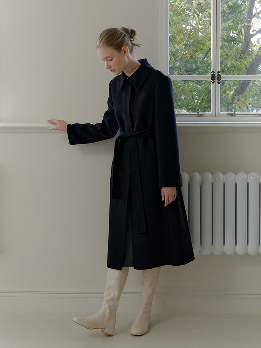 STAN HANDMADE COAT_NAVY