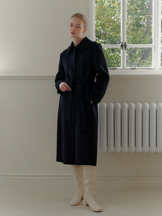 STAN HANDMADE COAT_NAVY