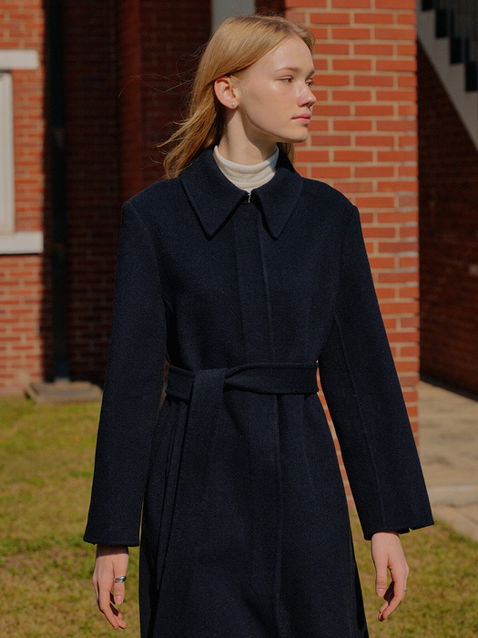 STAN HANDMADE COAT_NAVY