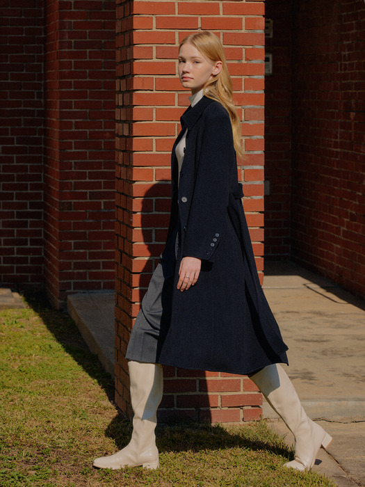 STAN HANDMADE COAT_NAVY