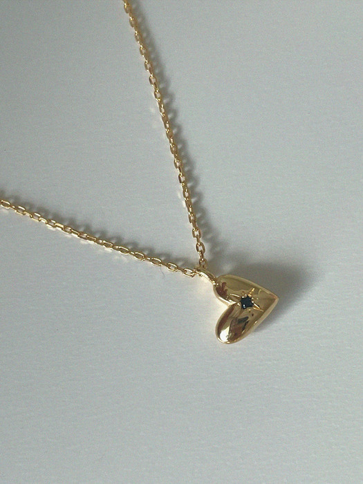 silver925 mini heart necklace