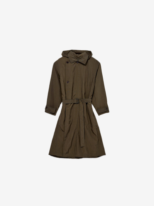 Lemaire르메르][WOMEN] 22FW LIGHT TRENCH COAT KOBICHA BROWN