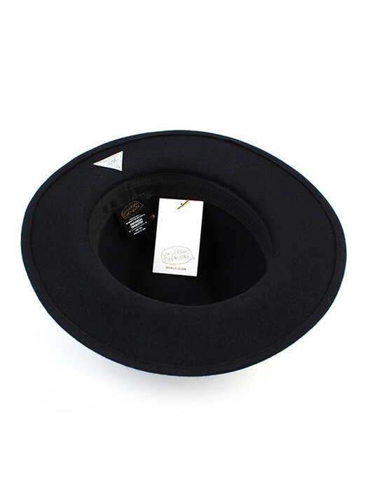 Basic Navy Wool Fedora 울페도라