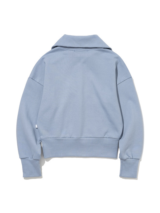 RCC Half Zipup Sweatshirt [SKY BLUE]