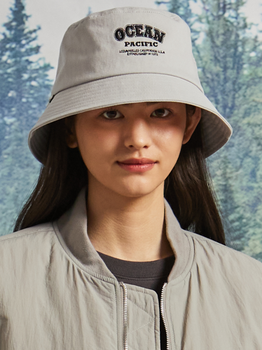 [OP]OCEAN PACIFIC USA LOGO BUCKET HAT [3 COLOR]