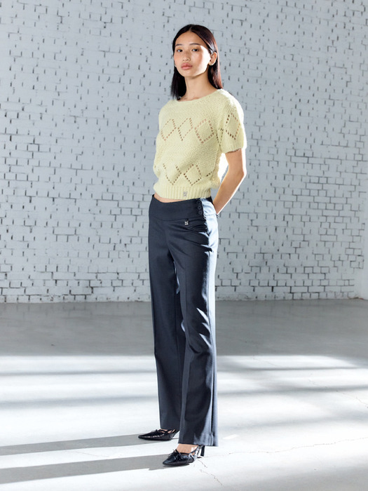 MONDY KNIT TOP(SAGE GREEN)