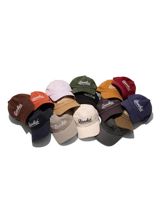 KNOCKIN LOGO B.B CAP_15 Colors
