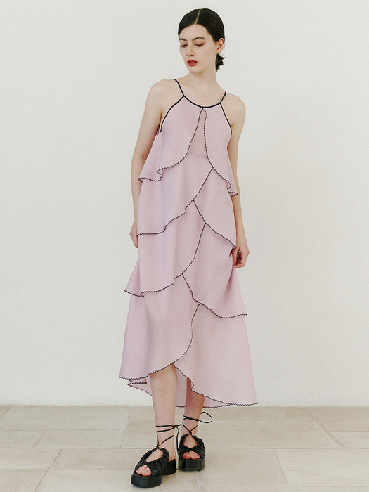GAIA Dress-Lilac Pink