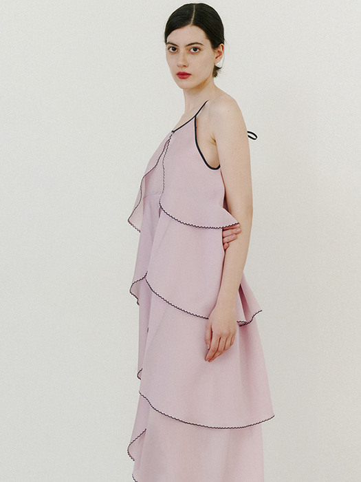 GAIA Dress-Lilac Pink