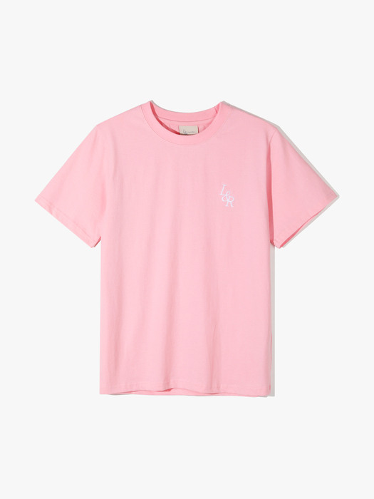 Signature Logo Half-Sleeve T-shirt Pink