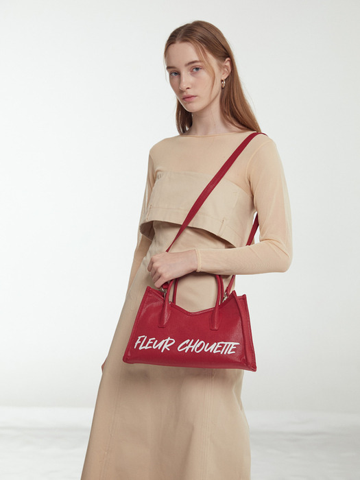 Fleur Mini Bag(플레르 미니 백)_Glosy red