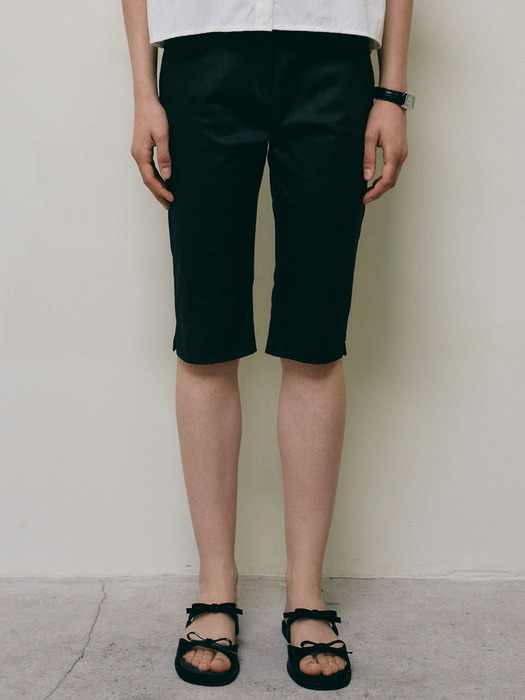 STANDARD BIKER SLIM PANTS_BLACK