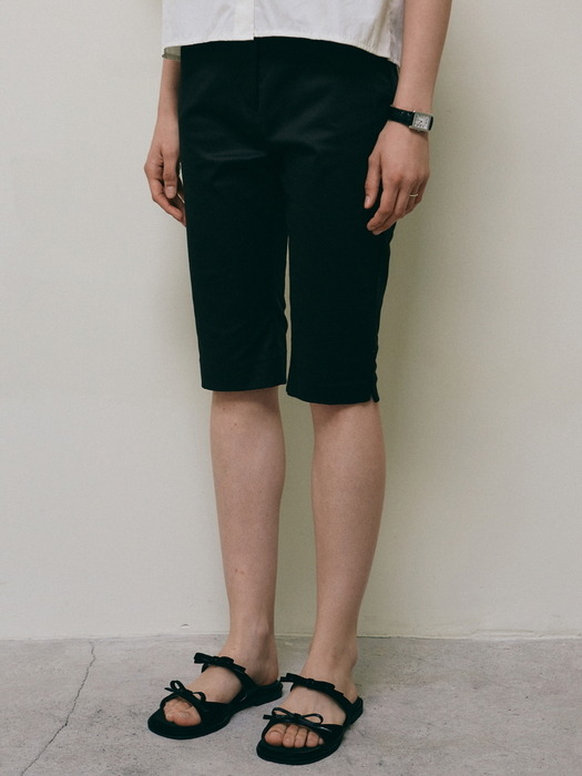 STANDARD BIKER SLIM PANTS_BLACK