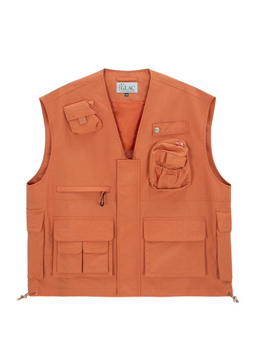 Hiker Utility Vest (Dusty Orange)