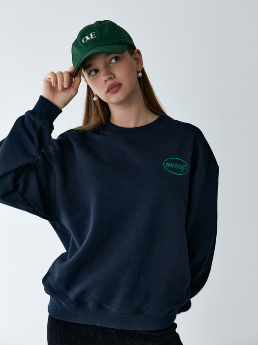 niddle sweatshirts_navy