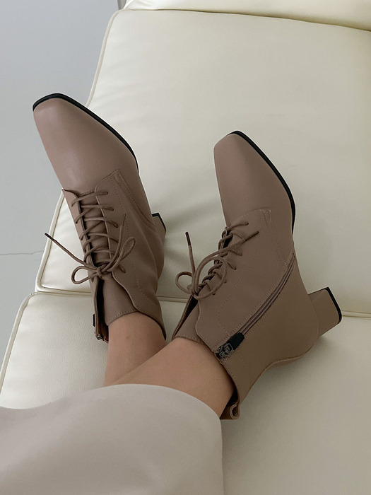 [Leather]lace-up Boots_Tamila Vi21185_5cm