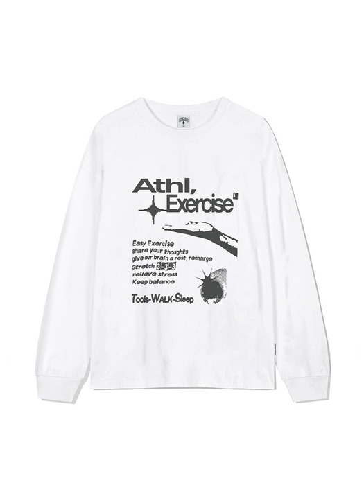 ATHL. EXERCISE HAND ARCHIVE LONG SLEEVE_WHITE