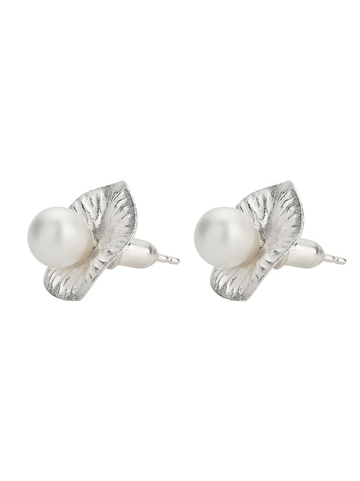 [2way]Petal pearl earring